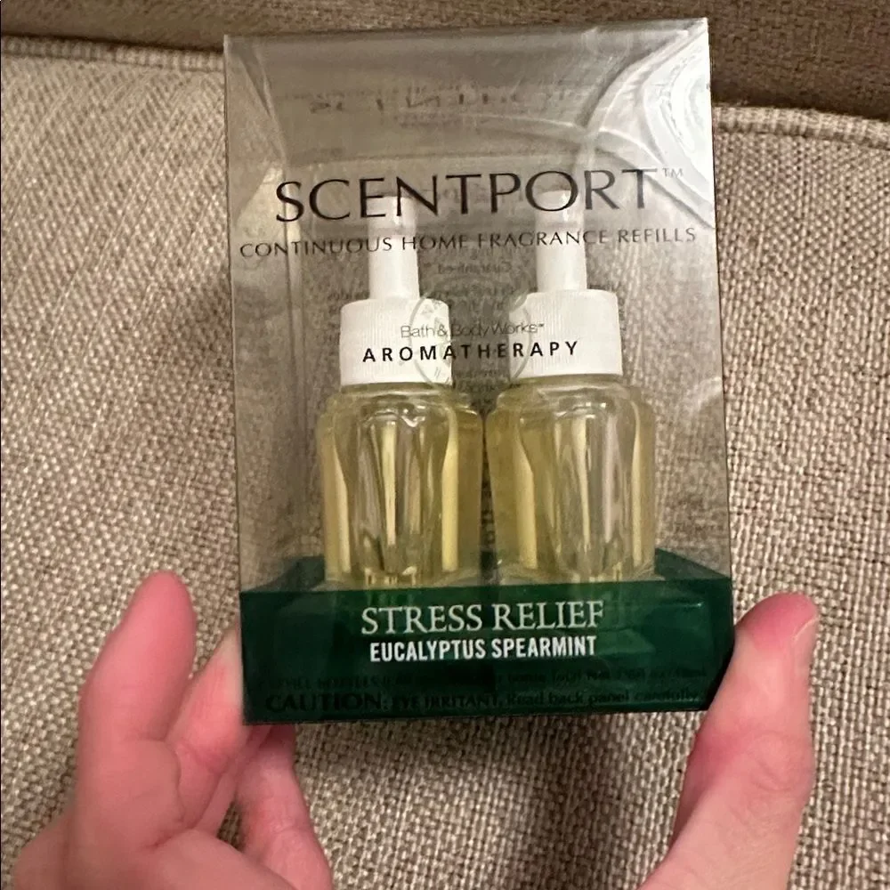 NEW Bath & Body Works Aromatherapy Scentport Refills (3) Stress Relief